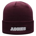 thumbnail image 2 of Men's Top of the World Maroon Texas A&M Aggies Logo Cuffed Knit Hat, 2 of 2