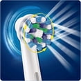 thumbnail image 2 of Oral B Cross Action Electric Toothbrush Replacement Brush Heads Refill, 4Count, 2 of 6