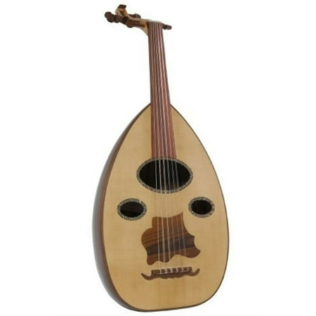 Egyptian Rosewood Oud - Oval Mother Of Pearl