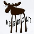 thumbnail image 2 of CafePress - Vermont Moose Body Suit - Baby Light Bodysuit, Size Newborn - 24 Months, 2 of 4