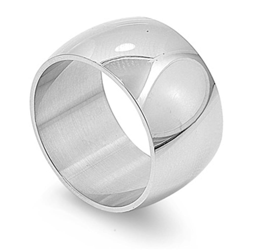Sizes 9-12 Marina Spin Ring Oxidized in Sterling Silver .925 Pure Silver 