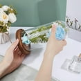 thumbnail image 3 of Clear Glass Dome Clear Glass Display Case with Camel Wood Base Decorative Display Dome Case for Plants Flower Display Photos Medals Decoration Finish Size:4.1x7.5 Inch DIY, 3 of 9