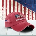 thumbnail image 6 of WKSCLPAI 250 Anniversary Usa Hat 1776-2026 Star Flag Printed Patriotic Hat 250 Year American Anniversary Hat Adjustable Baseball Cap for Men Women, 6 of 9