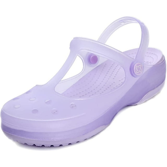 Sabot de Jardin Classique pour Femmes, Sandale d'Eau Décontractée à Enfiler pour Intérieur Extérieur Plage, Chaussures de Course en Mousse Sabots Antidérapants Chaussures pour Femmes Filles