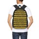 thumbnail image 4 of Fotbe Striped With Bees Mochila para Hombre y Mujer - Tela Oxford 600D Resistente - Mochila Impermeable de Gran Capacidad para Escuela, Viajes y Senderismo, 4 of 6