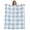 Blue, variant on Blue Checkered Throw Blanket, Flannel Fleece Blanket with Striped Design for Couch, Blue White Buffalo Plaid Soft Breathable All Season Plush Blankets for Sofa Office Bed 50"x60"