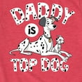 thumbnail image 3 of Disney - 101 Dalmatians - Daddy Is Top Dog - Toddler And Youth Short Sleeve Graphic T-Shirt, 3 of 5