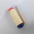 thumbnail image 2 of Kids Instruments Wooden Guiro Shaker Multi Material for Various Occasions 1Pcs, 2 of 3