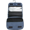 thumbnail image 2 of Brookstone Travel Toiletry Bag - Large Multi Fuctional Zippered Toiletries Bag with Hanging Hook, 2 of 7