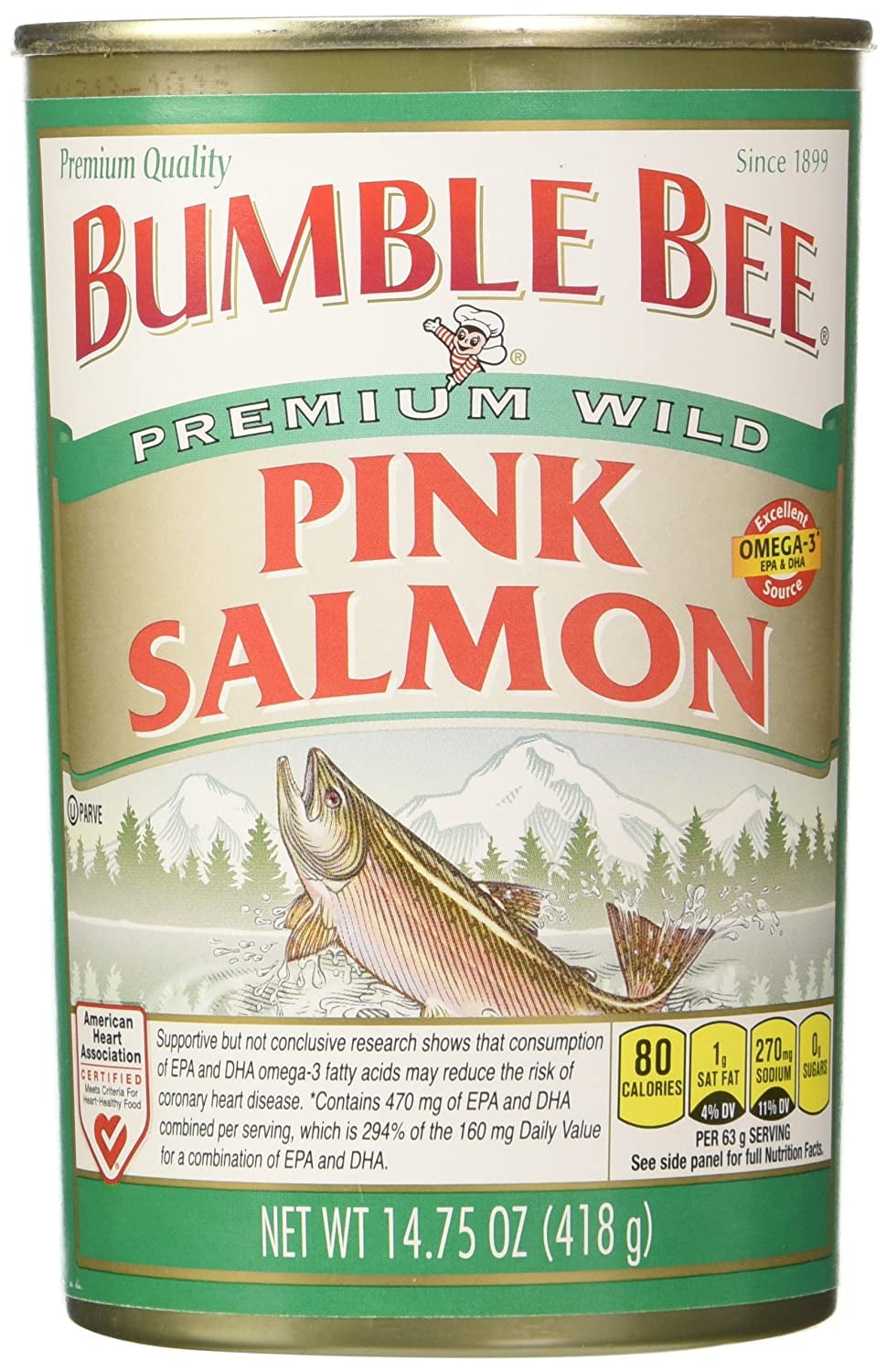 Salmon Pink Canned, 14.75Ounce Cans (Pack Of 4)