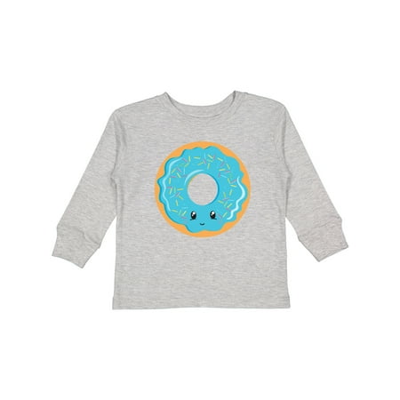 

Inktastic Blue Donut Gift Toddler Boy or Toddler Girl Long Sleeve T-Shirt