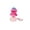 C, variant on Cute Cartoon Animal&Fruit Push Keychain Stress Toy–Mechanical Keyboard Click Button Fidget Keychain with Tactile Sensory Feedback,Decompression Pendant for Anxiety Relief,Office Desk Home Travel Gift