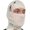 White Distressed, variant on ZPAQI Spooky Knitted Beanie Hat Messy Coils Ghost Balaclava Hat Costume