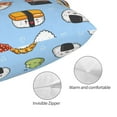 thumbnail image 5 of Disketp Pillow Covers Kawaii Sushi (2) Pattern Throw Pillow Case Cushion Covers,Cushion For Bedroom,Couch,Home (Pillow core not included)-20"X30", 5 of 9