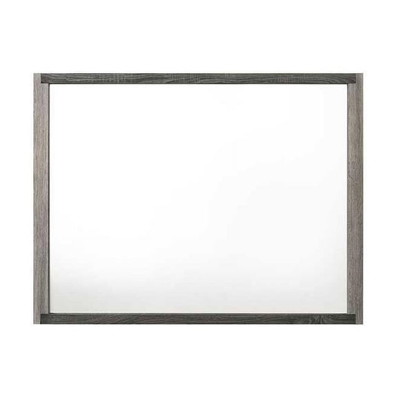 Acme Furniture Jehoram Mirror, Gray Finish