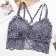 thumbnail image 4 of Sngxgn Womens Smooth Underwire Bra, Smoothing Full-Coverage Bra(Dark Gray,L), 4 of 4