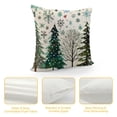 thumbnail image 4 of PHYHOO Christmas Pillow Covers , Grey Xmas Tree Hello Decorative Throw Pillowcases Farmhouse Holiday Cushion Cases Decoration for Home Party Sofa Couch, 4 of 5