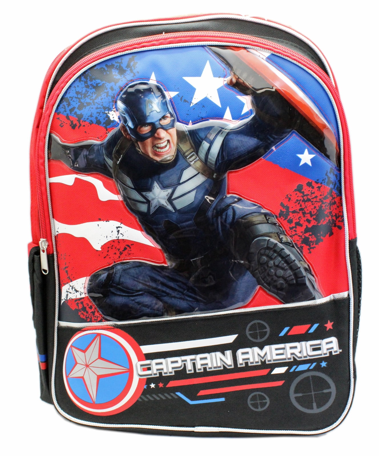 Marvel's Captain America: The Winter Soldier Full Size Backpack (16in) by