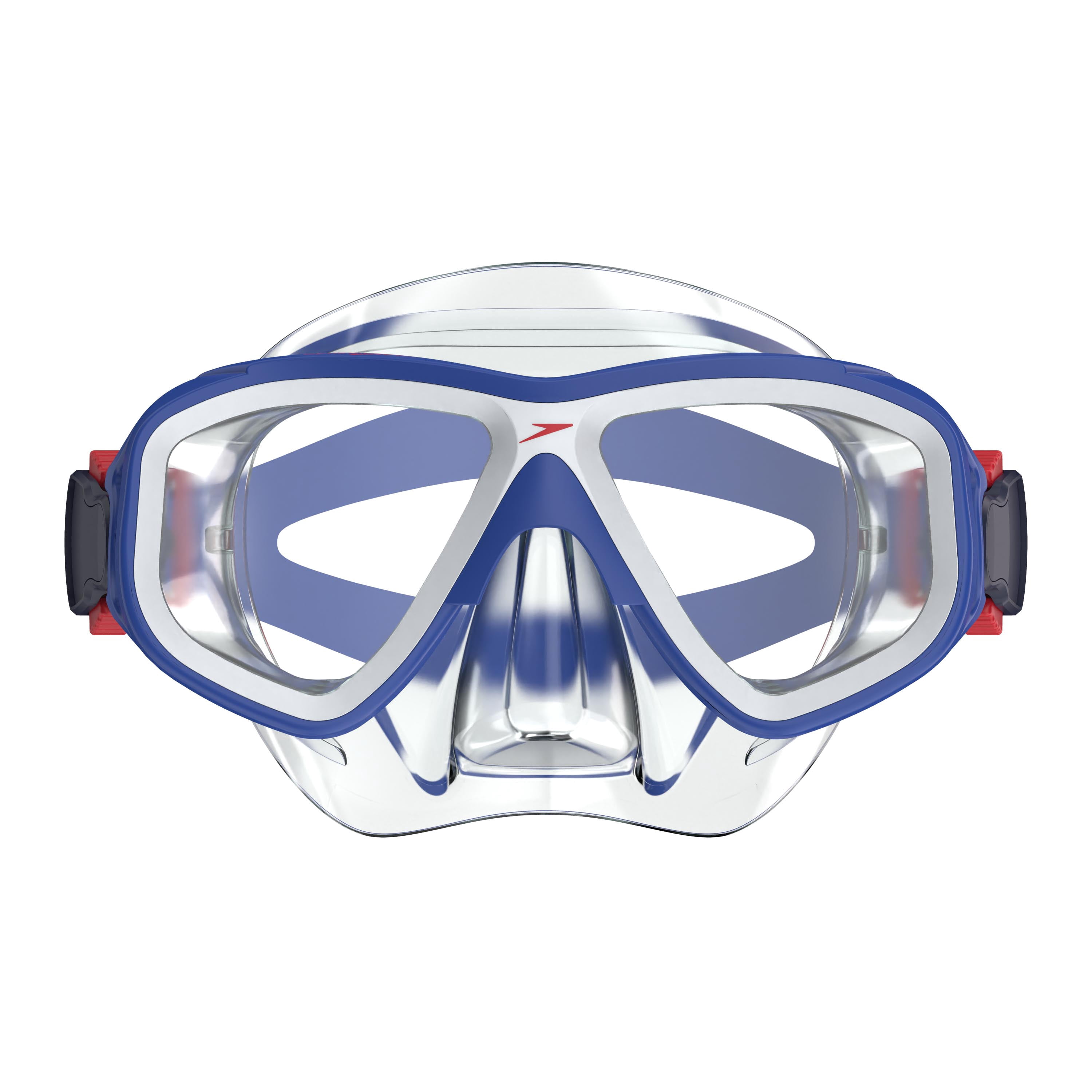 (2 pack) Speedo Kids Compass Swim Mask, Soft Fit with UV Protection, Ages 3-6