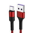 thumbnail image 2 of EGNMCR 5A High Fast Charge USB 3.0 type C Charging Nylon Cable for For USB cable, 2 of 2