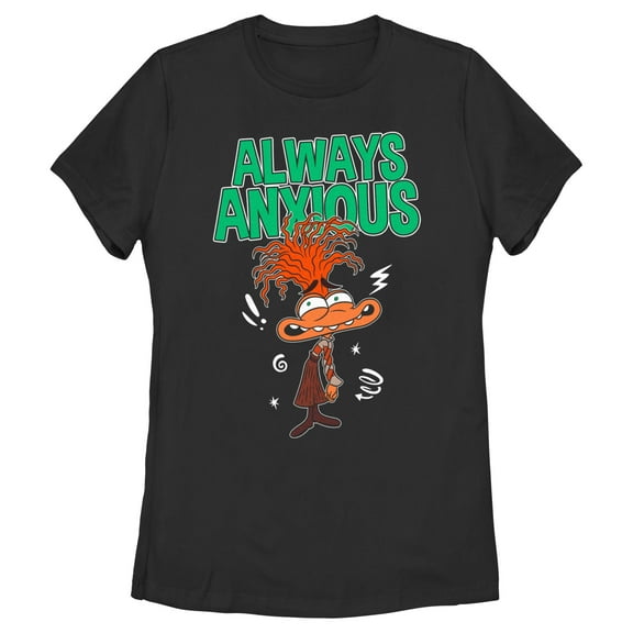 Women's Inside Out 2 Always Anxious Graphic T-Shirt