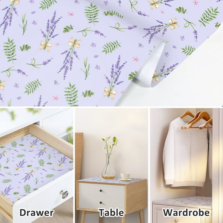 SCENTORINI Lavender Drawer Liners, 6 Sheets, 14.3 x 19.5 in - Walmart.com