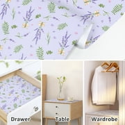 SCENTORINI Lavender Scented Drawer Liners, 6 Sheets Drawer Paper for Dresser,Home Shelf Closet