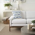 thumbnail image 3 of Mina Victory Life Styles Tufted Lines 18" x 18" Ocean Throw Pillow, 3 of 6