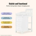 thumbnail image 5 of Dream On Me Jayden 4-in-1 Mini Convertible Crib and Changer, White, 5 of 10