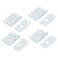 thumbnail image 4 of 4 Pcs Support de Rail de Lit en Acier Inoxydable Robuste pour Cadre de Lit Repose-Pieds, 4 of 7