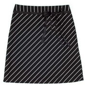 Juniors Pinstripe A-Line Skirt