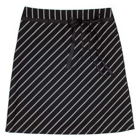 Juniors Pinstripe A-Line Skirt