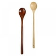 thumbnail image 3 of 3 Pcs 13-inch Wooden Spoon for Cooking, Long Handle Nonstick Wood Spoon for Stirring, Mixing, Baking, Wall Décor Sturdy Hardwood Spoon, 3 of 5