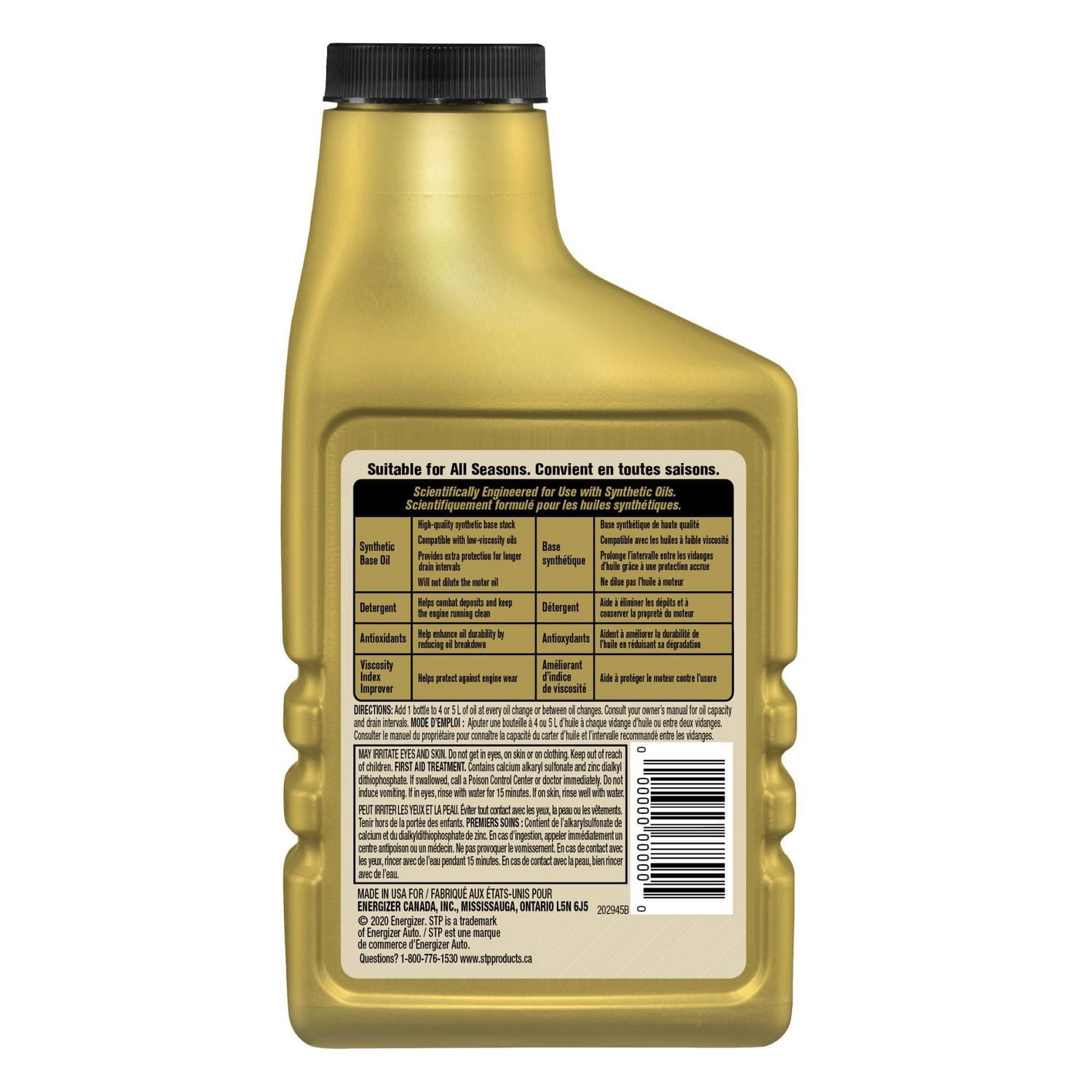 STP Synthetic Oil Treatment, CA