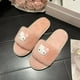 thumbnail image 3 of Hello Kitty Sanrio Anime nuevas zapatillas de algodón antideslizantes lindos dibujos animados femeninos corazón zapatos de casa de fondo plano regalos para niñas, 3 of 5