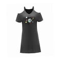 thumbnail image 4 of Vestido de mujer con hombros descubiertos, vestido casual formal clásico de primavera para caminar en la playa SG, 4 of 7