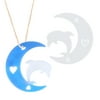 Silicone Mold Moon Animals Pendant Epoxy Resin Mold Diy Handmade Craft Jewelry Accessories