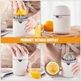 thumbnail image 3 of BESTYASH Rotary Manual Juicer Hand Juicer Beige Compact for Outdoor Travel 1Set, 3 of 8