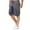 Gray, variant on EGNMCR Mens Shorts Men's Workwear Shorts, Mid-waist, Multi-pocket, Slim-fitting Five-piece Shorts Pants Gifts for Men