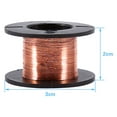 thumbnail image 5 of Enameled Wire, High Electrical Conductivity Copper Copper Wire  For Construction Of  For Inductors, 5 of 7