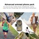 thumbnail image 2 of funda para teléfono móvil para deportes al aire libre, ideal para mujeres y hombres (verde)., 2 of 6