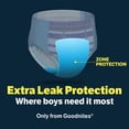 thumbnail image 5 of Goodnites Boys Nighttime Bedwetting Underwear, XL (95-120 lbs), 9 Count (Select for More), 5 of 15