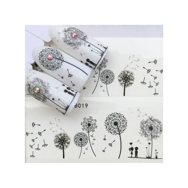 ziyahi Multi Pattern Cartoon Animal Dream Catcher Nails Art Sticker 3D Nail Wrap Sticker Tips DIY Manicura Stickers Tool
