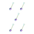 thumbnail image 1 of Bewildely Cuchara cuchara colgante de acero inoxidable lavable a prueba de herrumbre, colorida, puntiaguda Type2 NO2, 1 of 6