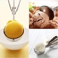 thumbnail image 5 of Set de 3 bolas de helado de acero inoxidable (grande, mediana y pequeña) ER, 5 of 5