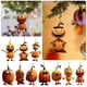 thumbnail image 3 of Decoraciones navideñas de calabaza impermeables Qarigey Halloween fiesta de México, 3 of 6