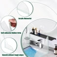 thumbnail image 2 of Wosthever 2 unids/set protector contra salpicaduras de esquina para ducha artesanía exquisita amplia aplicación bañera de línea suave Cocina y Comedor, 2 of 6