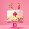 thumbnail image 4 of Raindrops 2Sets Birthday Cake Decor for Elders in and Flexible Glue, 4 of 8