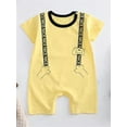 thumbnail image 2 of KTMKH Infant Children Baby Boys Girls Cartoon Romper Short Sleeve Cute Animals Jumpsuit Outfits Clothes For 3-6 Months, 2 of 3
