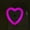 Pink, variant on FNGZ Night Lights Clearance Heart Shape Plug-in Intelligent Light Sensor Control LED Night Light Lamp for Bedroom Hallway White